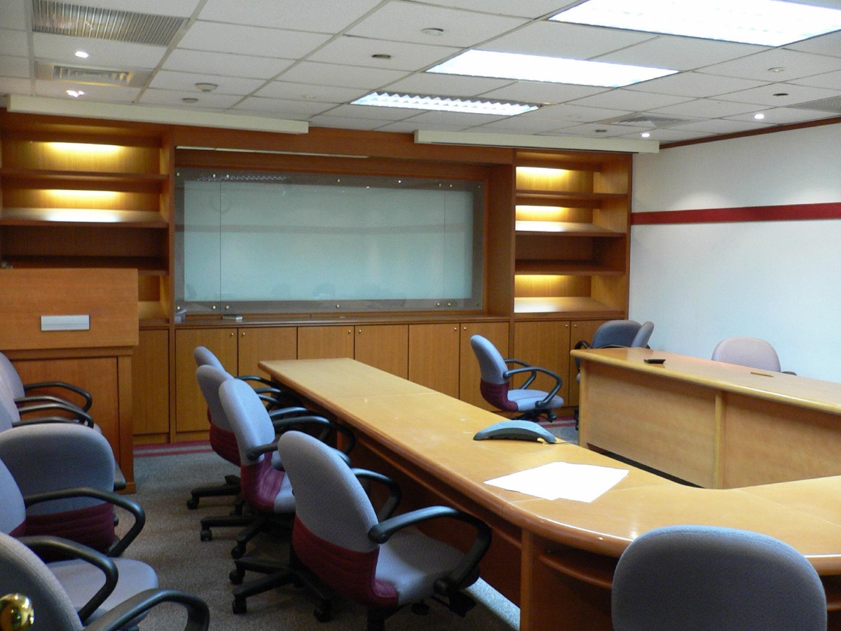 Salle de réunion, illustration du cadre de travail du cabinet